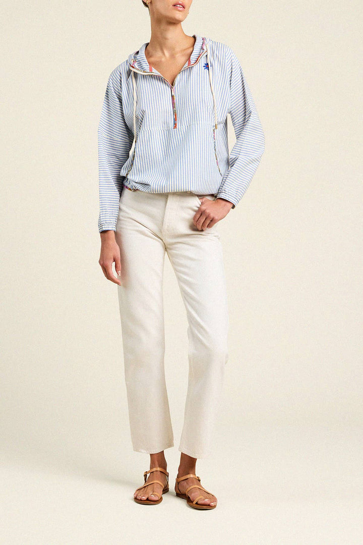 Trovata - Seaside Stripe Andi Windbreaker - Kalifornia Jean Bar