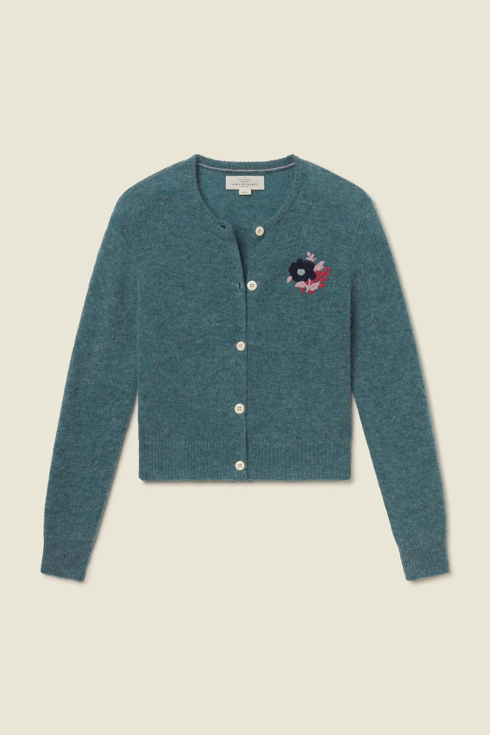 Trovata - Teagan Cardigan in Teal - Kalifornia Jean Bar