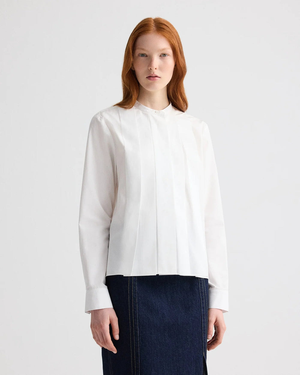 TWP - Close Call Blouse in White - Kalifornia Jean Bar