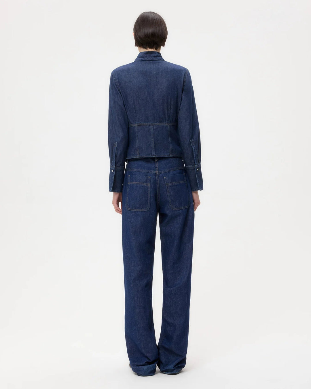 TWP - Fifis Shirt in Dark Stone - Kalifornia Jean Bar