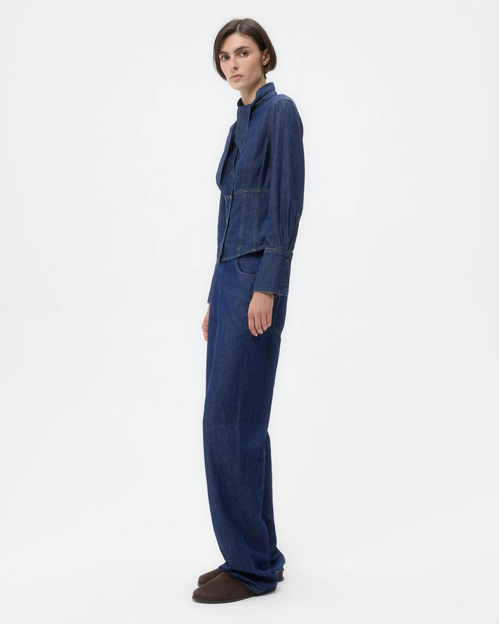 TWP - Fifis Shirt in Dark Stone - Kalifornia Jean Bar