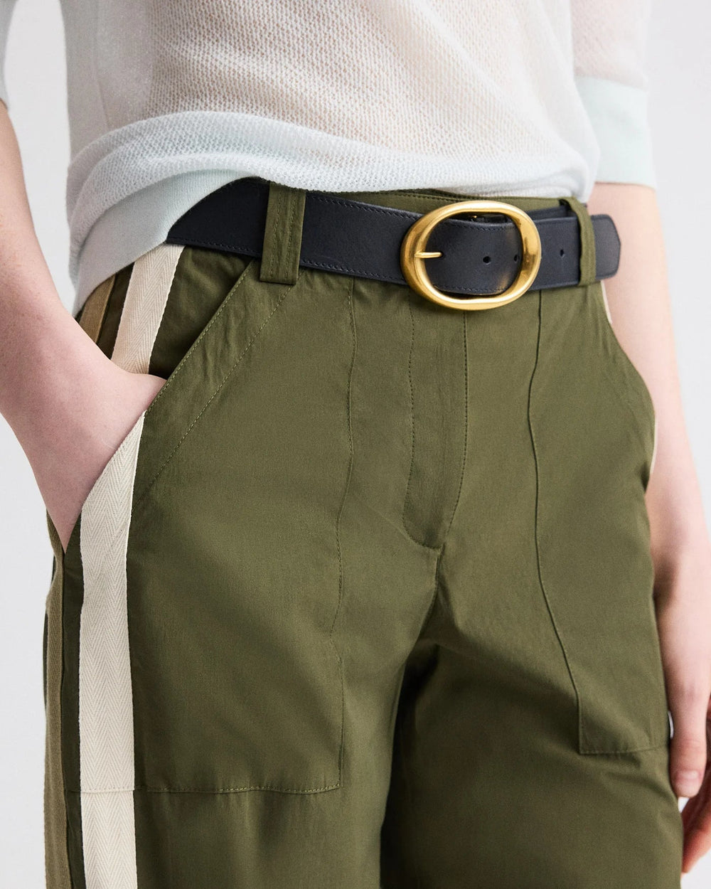 TWP - Isabelle Military Pant - Kalifornia Jean Bar