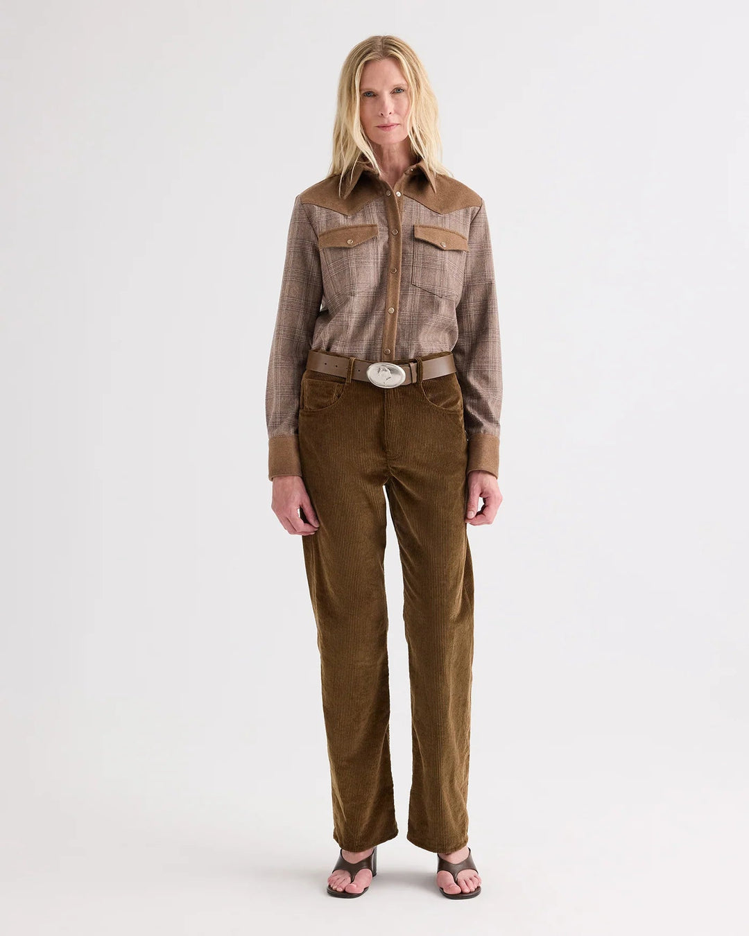 TWP - Lone Rider Combo in Brown Multi Kelp - Kalifornia Jean Bar