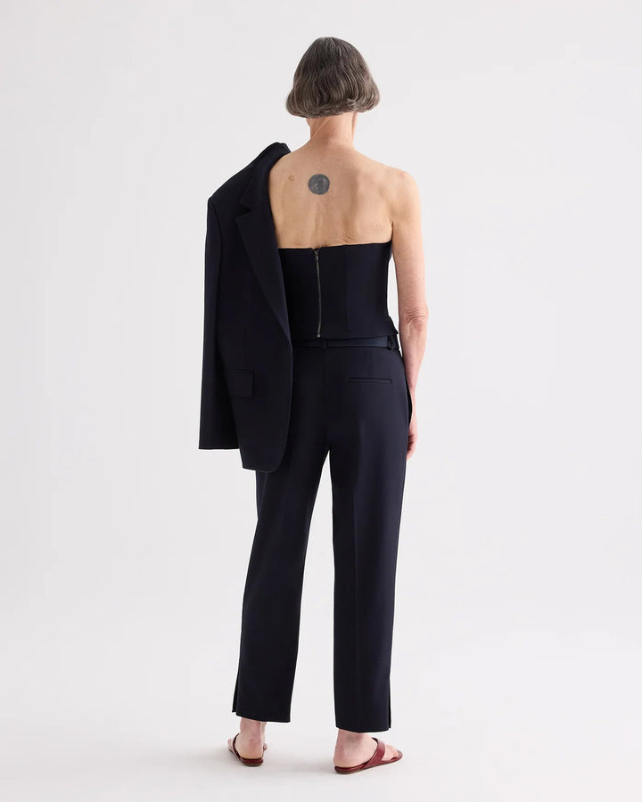 TWP - Midnight Roberts Trouser Italian Wool Twill - Kalifornia Jean Bar