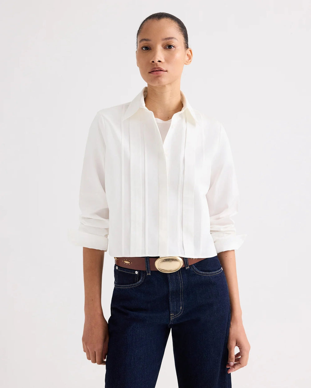 TWP - Mon Cherie Shirt White - Kalifornia Jean Bar