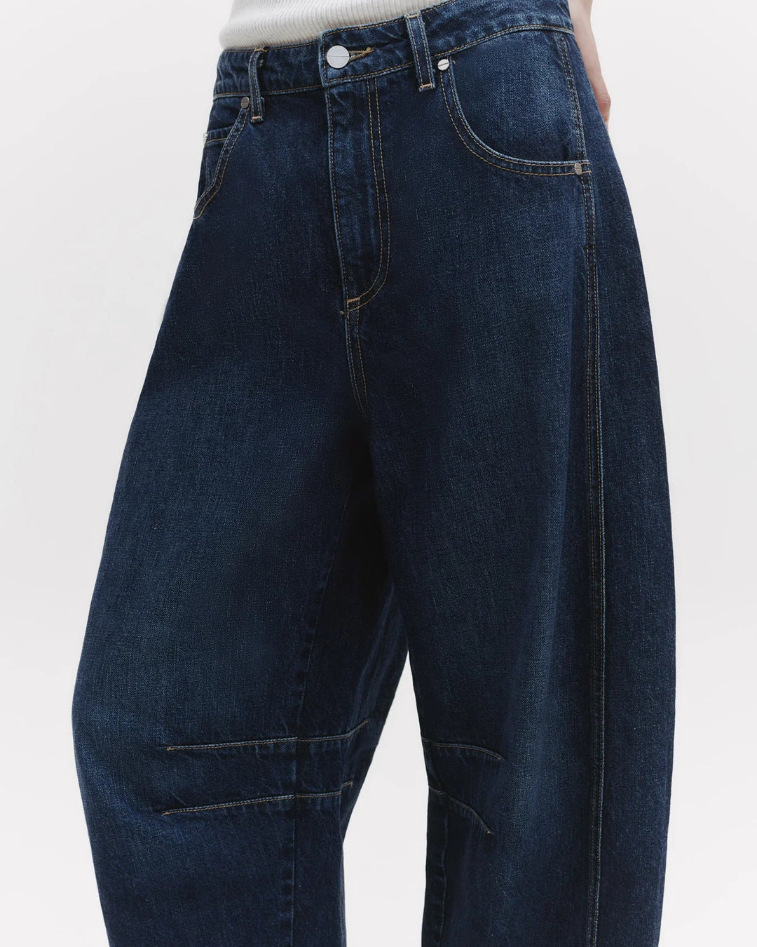 TWP - New Barrel Denim Jean in Dark Wash - Kalifornia Jean Bar