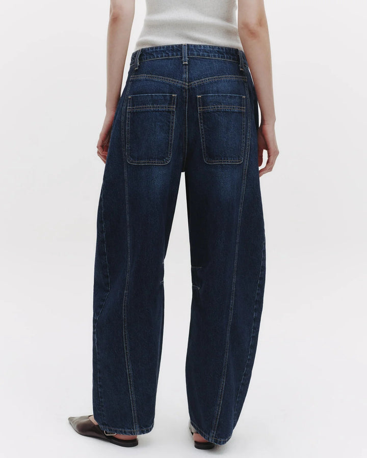 TWP - New Barrel Denim Jean in Dark Wash - Kalifornia Jean Bar