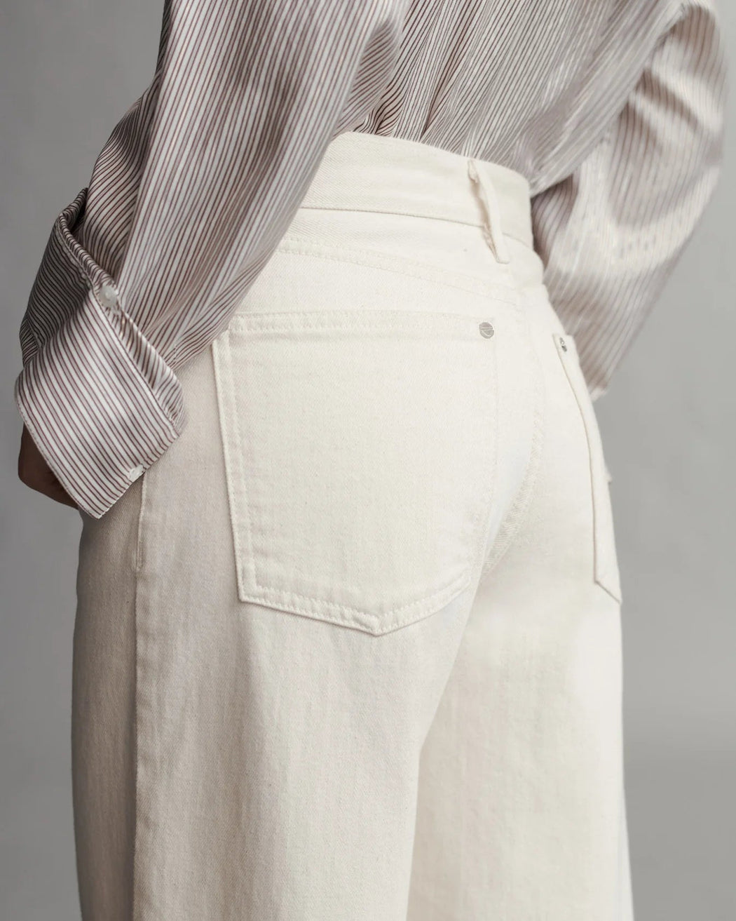 TWP - Tiny Dancer in Natural - Wide Leg Jean - Lightweight Cotton - Kalifornia Jean BarTWP - Tiny Dancer in Natural - Wide Leg Jean - Lightweight Cotton