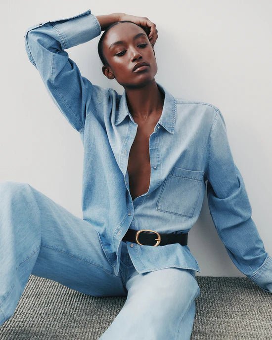 TWP - Wilson Shirt in Vintage Wash - Kalifornia Jean Bar