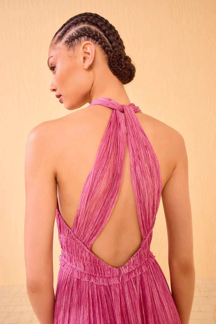 Ulla Johnson - Freesia Gown Amaranthus Silk - Kalifornia Jean Bar