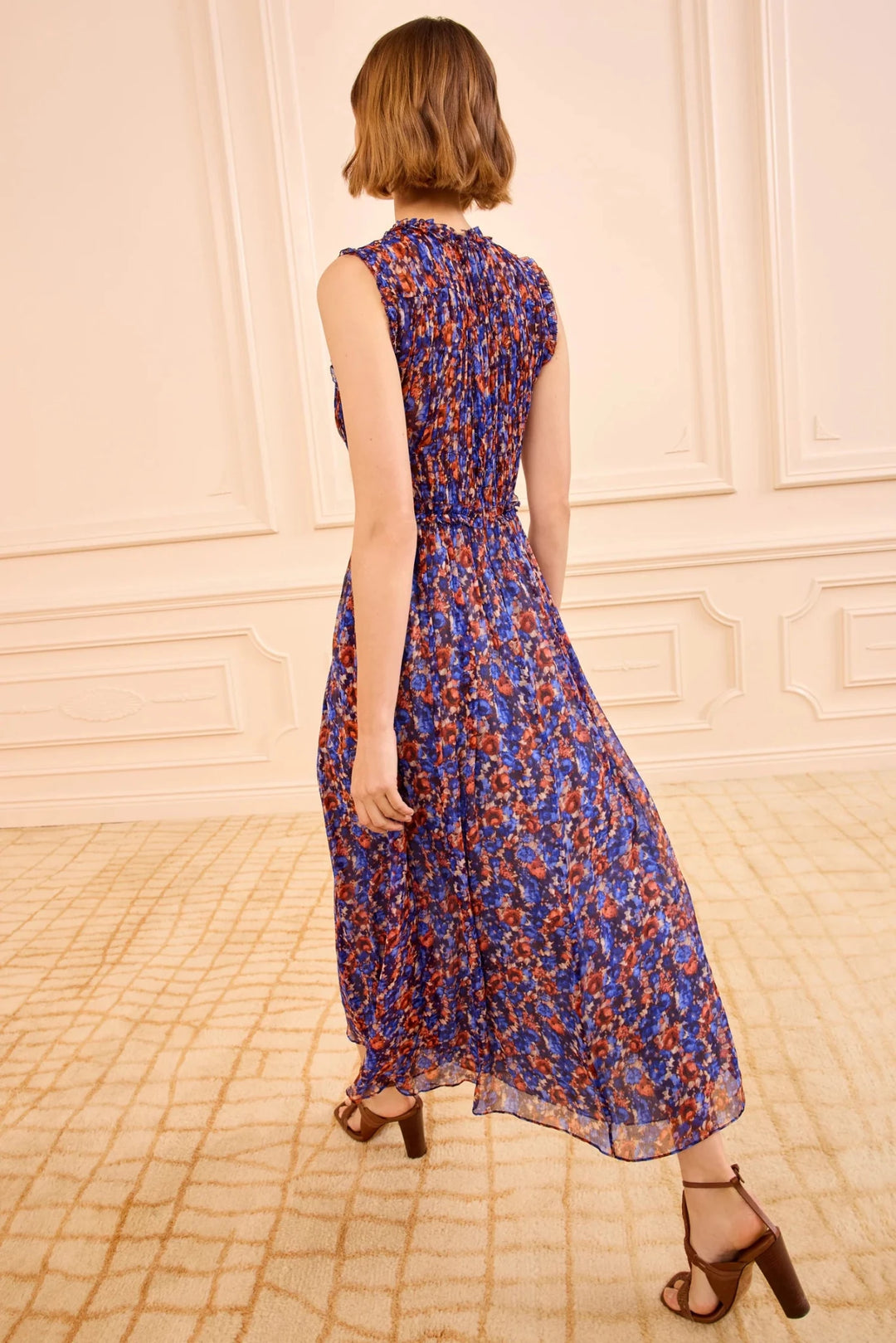 Ulla Johnson - Kassia Silk Dress Violet - Kalifornia Jean Bar