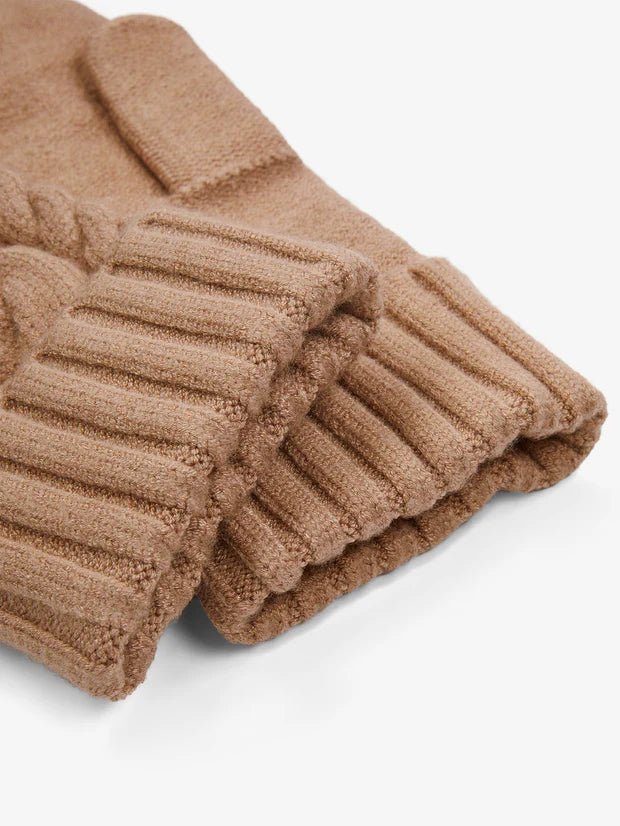 Varley - Charlene Cable Knit Mitten in Praline - Kalifornia Jean Bar