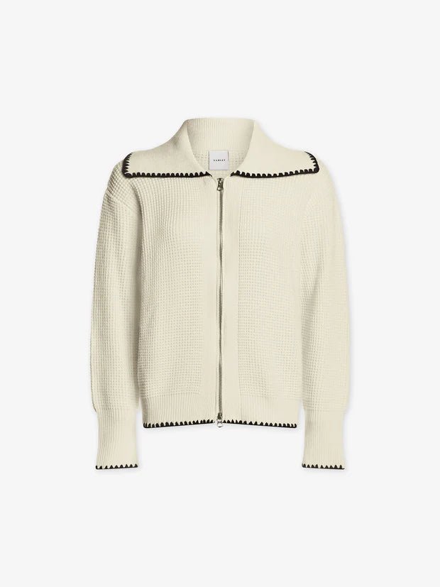 Varley - Egret Sibley Soft Knit Jacket - Kalifornia Jean Bar