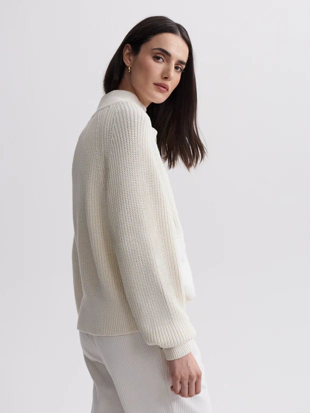 Varley - Egret Tessa Knit Jacket - Kalifornia Jean Bar