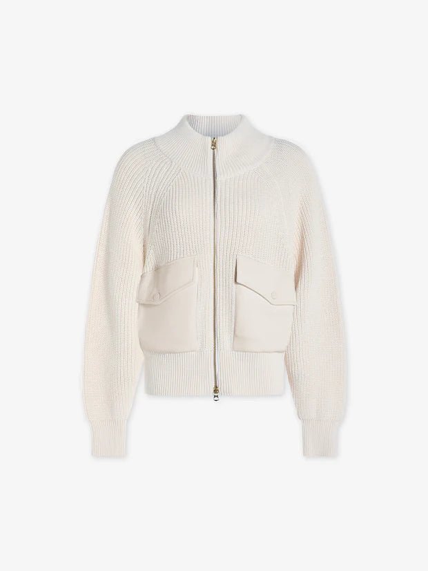 Varley - Egret Tessa Knit Jacket - Kalifornia Jean Bar