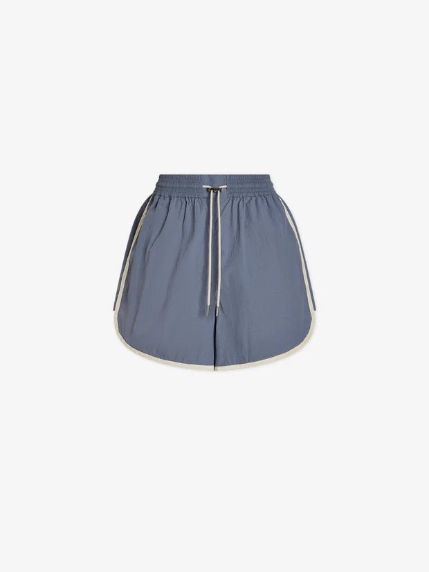 Varley - Harmon High Rise Short in Stone Blue - Kalifornia Jean Bar