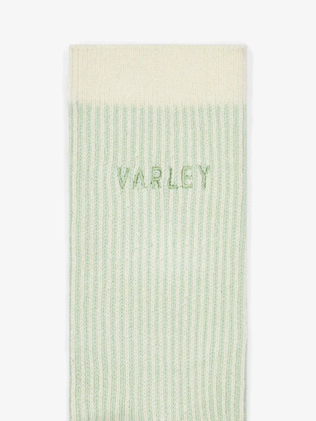 Varley - Ormand Plush Stripe Sock in Snow Sage - Kalifornia Jean Bar