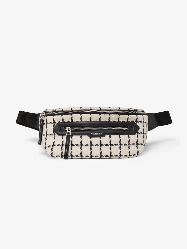 Varley - Roby Belt Bag in Egret Mono Check - Kalifornia Jean Bar