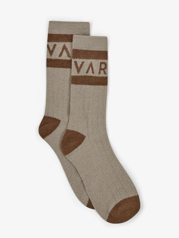 Varley - Spencer Sock Simply Taupe/Deep Taupe - Kalifornia Jean Bar