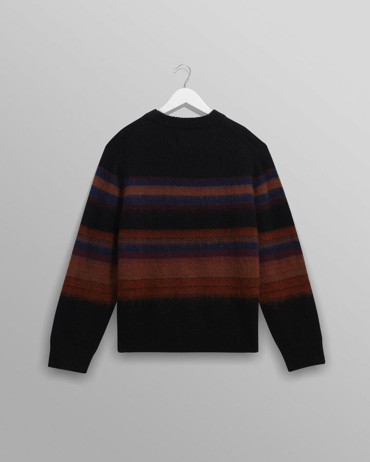 Wax London - Dark/Multi Wilde Crew Brush Stripe - Kalifornia Jean Bar