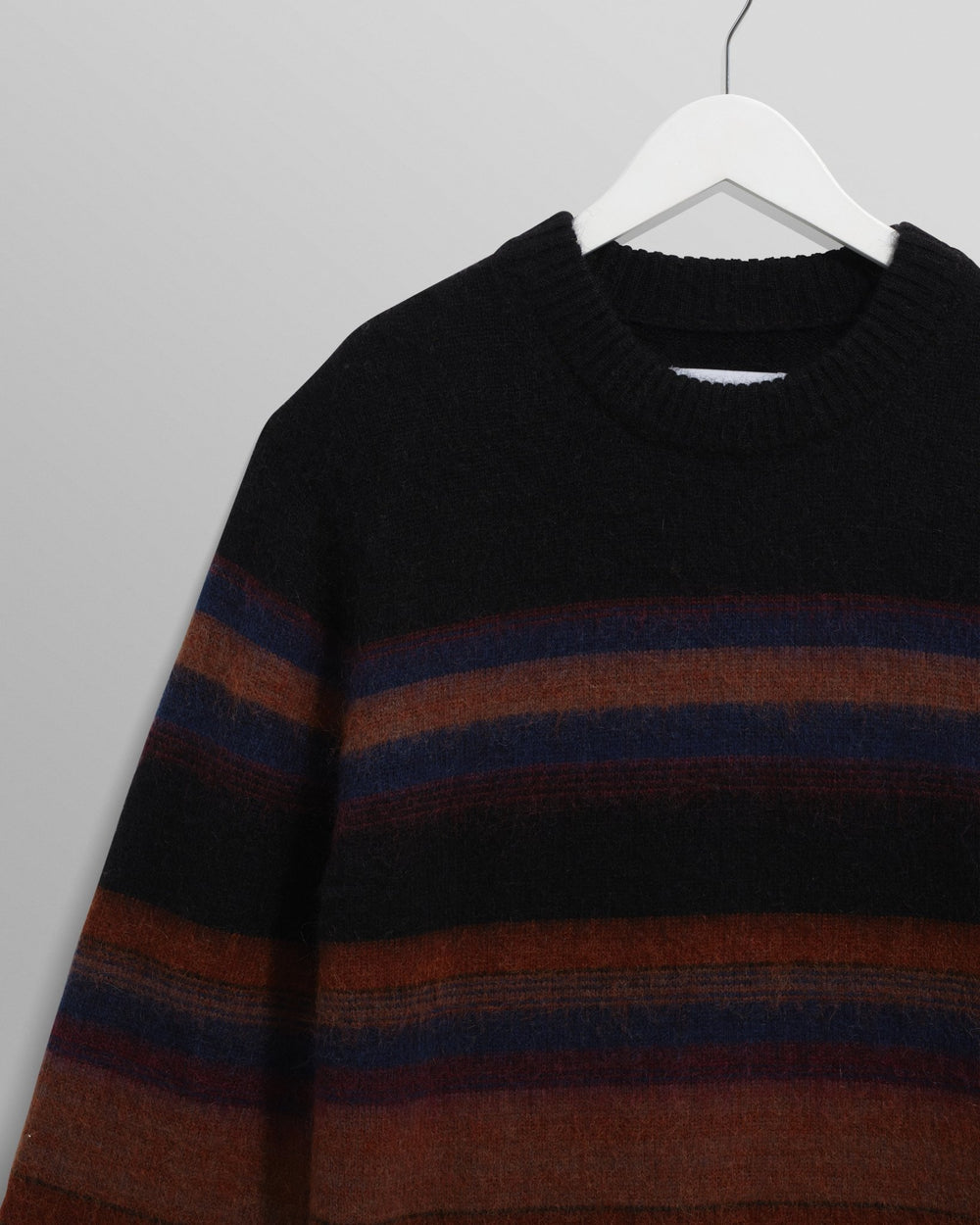 Wax London - Dark/Multi Wilde Crew Brush Stripe - Kalifornia Jean Bar