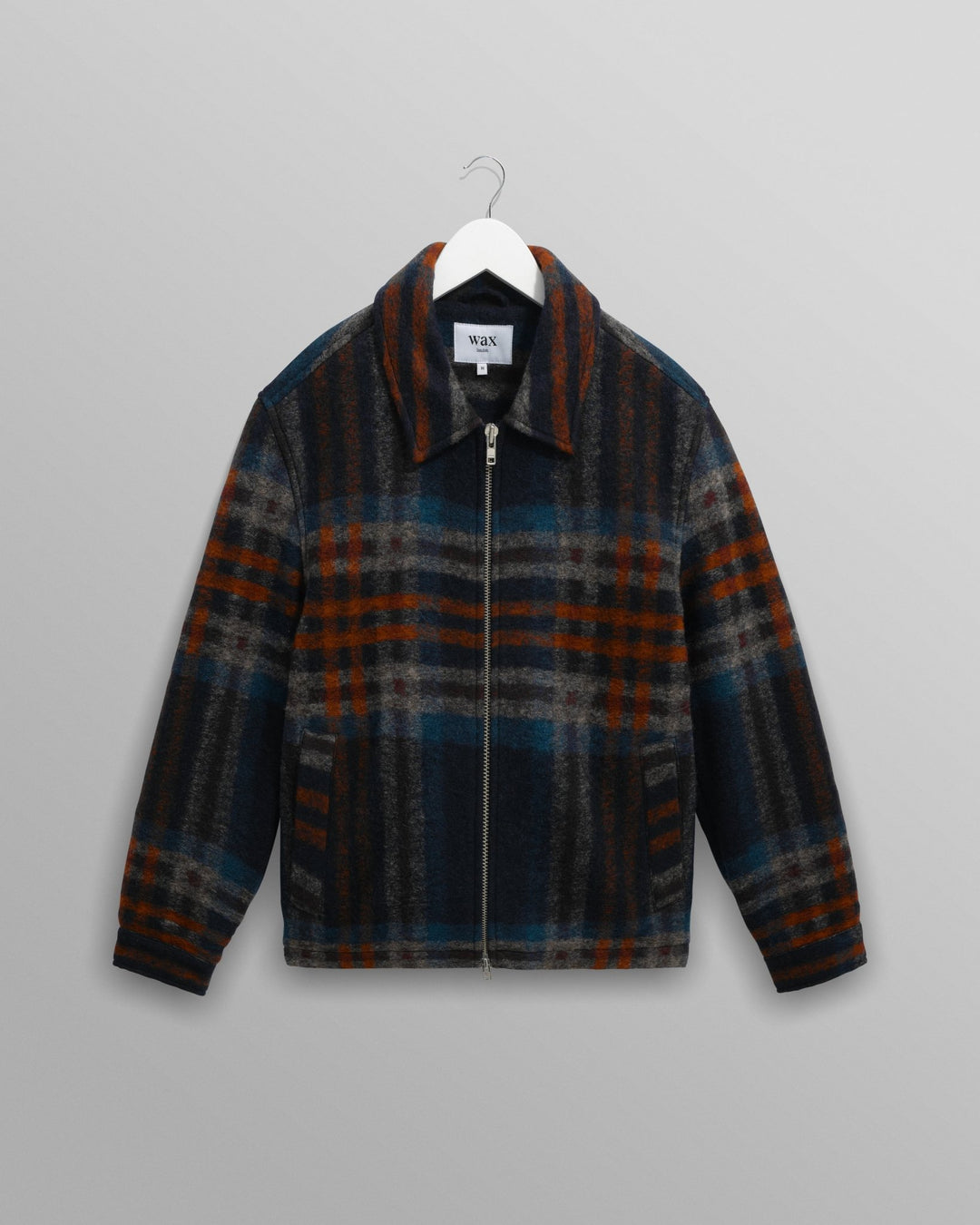 Wax London - Navy Multi Heath Jacket - Kalifornia Jean Bar