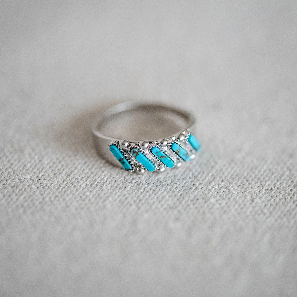 Western Native Jewelry - Reverie Ring Silver - Kalifornia Jean Bar