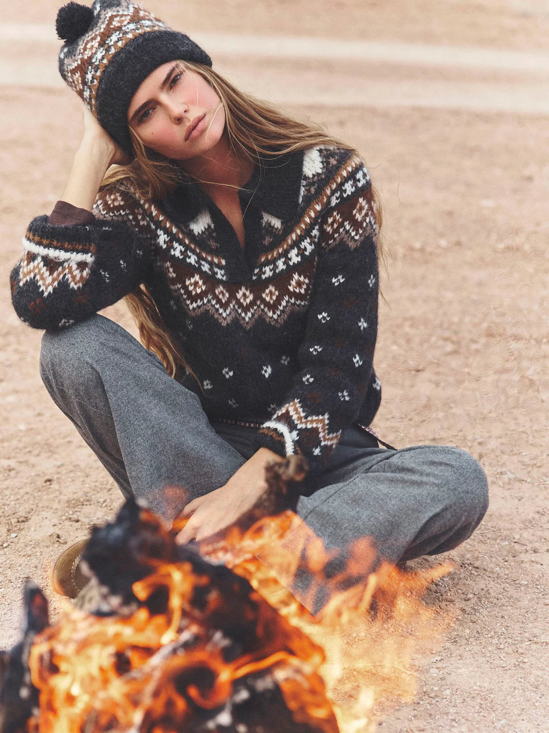 Xirena - Creme Caramel Whistler Sweater