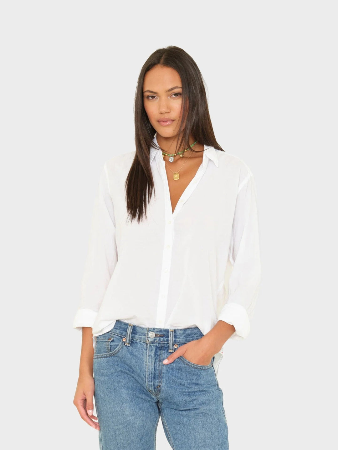Xirena - Beau Shirt White - Kalifornia Jean Bar