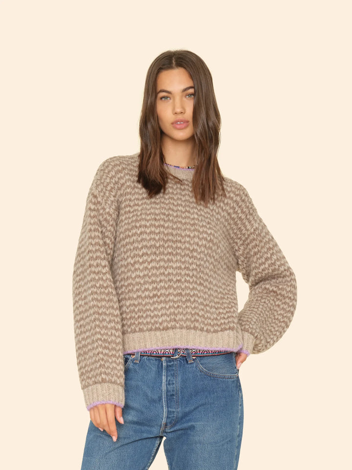 Xirena - Café Au Lait Mabel Sweater - Kalifornia Jean Bar