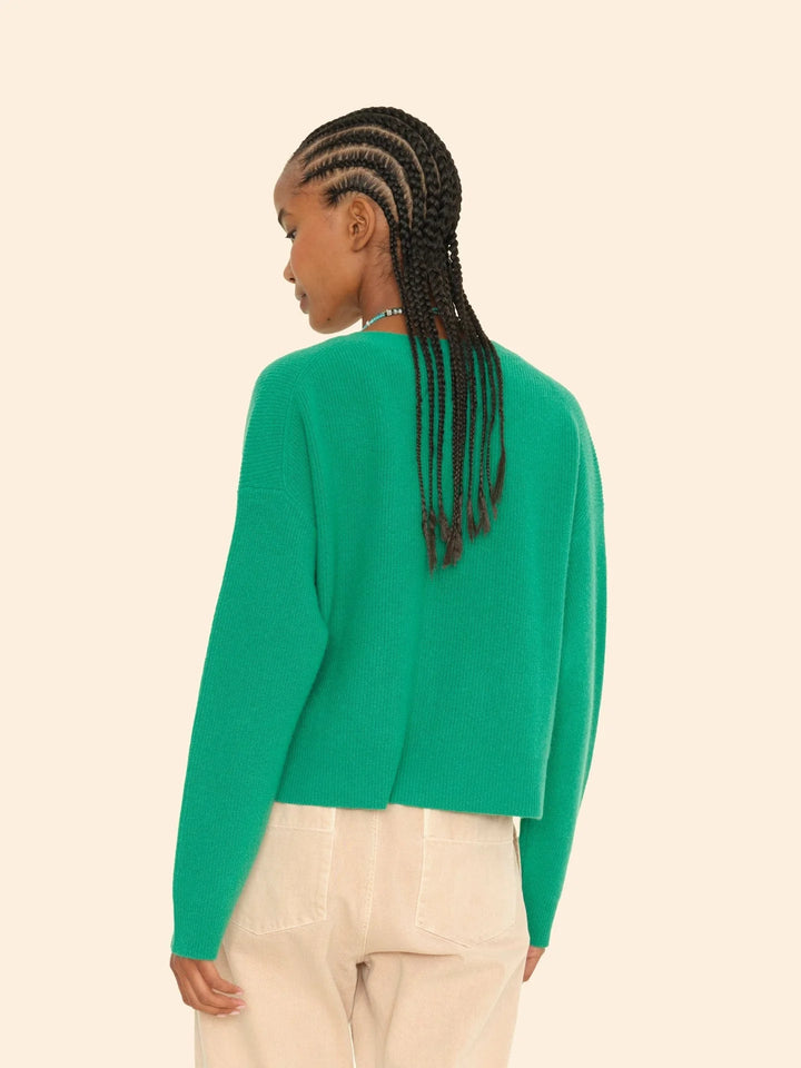 Xirena - Gulf Green TRUDIE Cardigan - Kalifornia Jean Bar