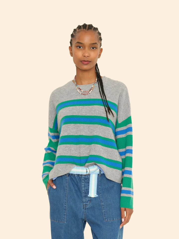 Xirena - Oyster Green Lela Sweater - Kalifornia Jean Bar