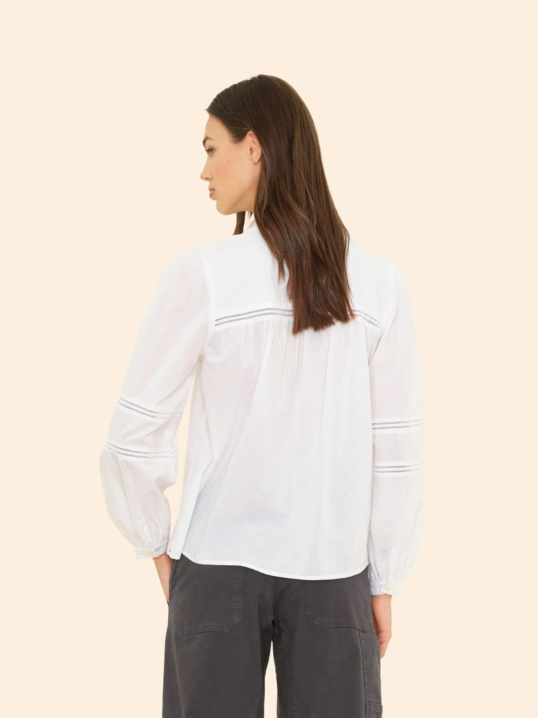 Xirena - Renata Shirt in White - Kalifornia Jean Bar
