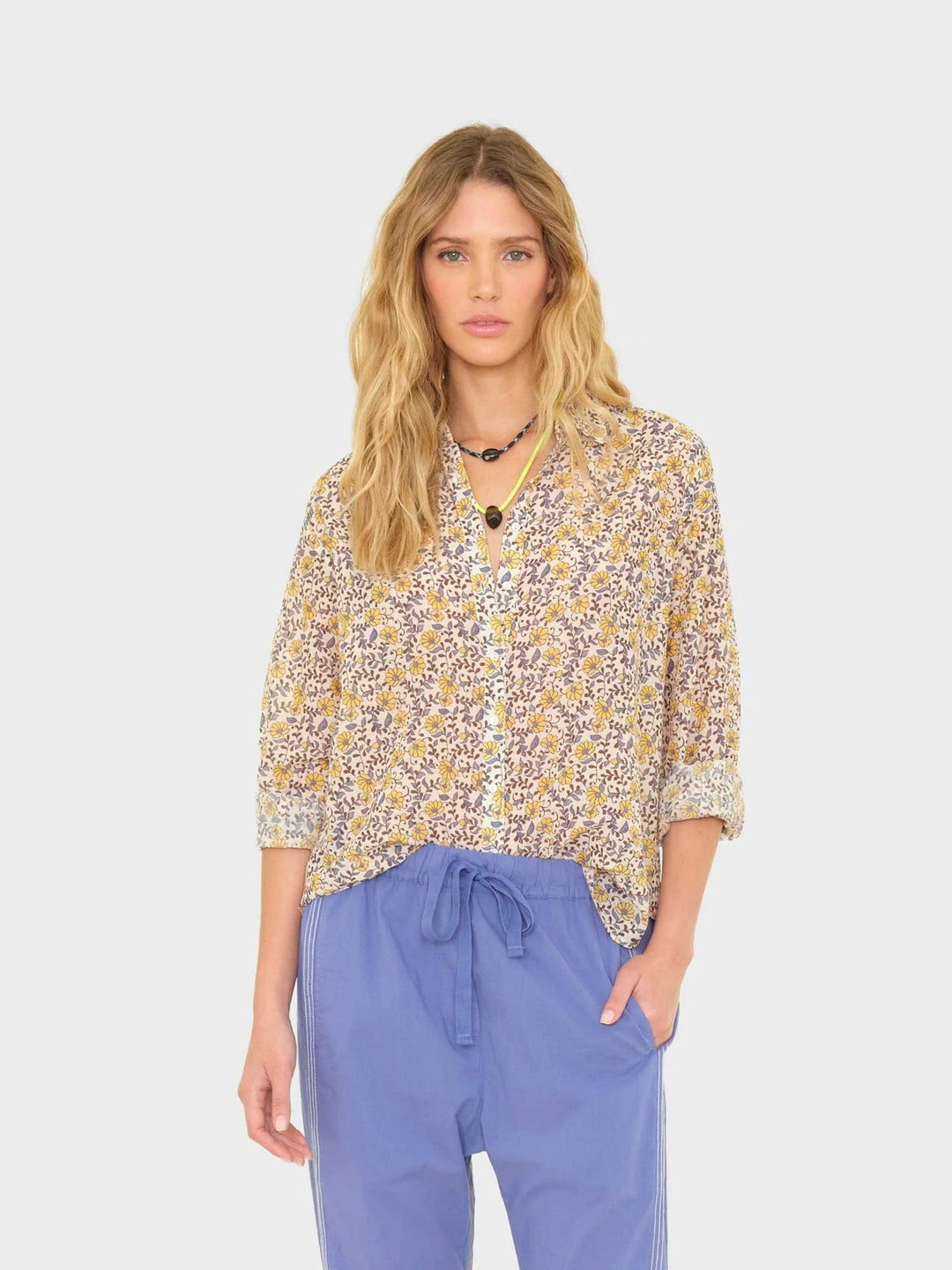 Xirena - Sun Petal Beau Shirt - Kalifornia Jean Bar