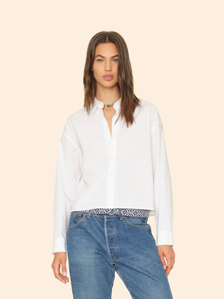 Xirena - White Dawson Crisp Shirt - Kalifornia Jean Bar