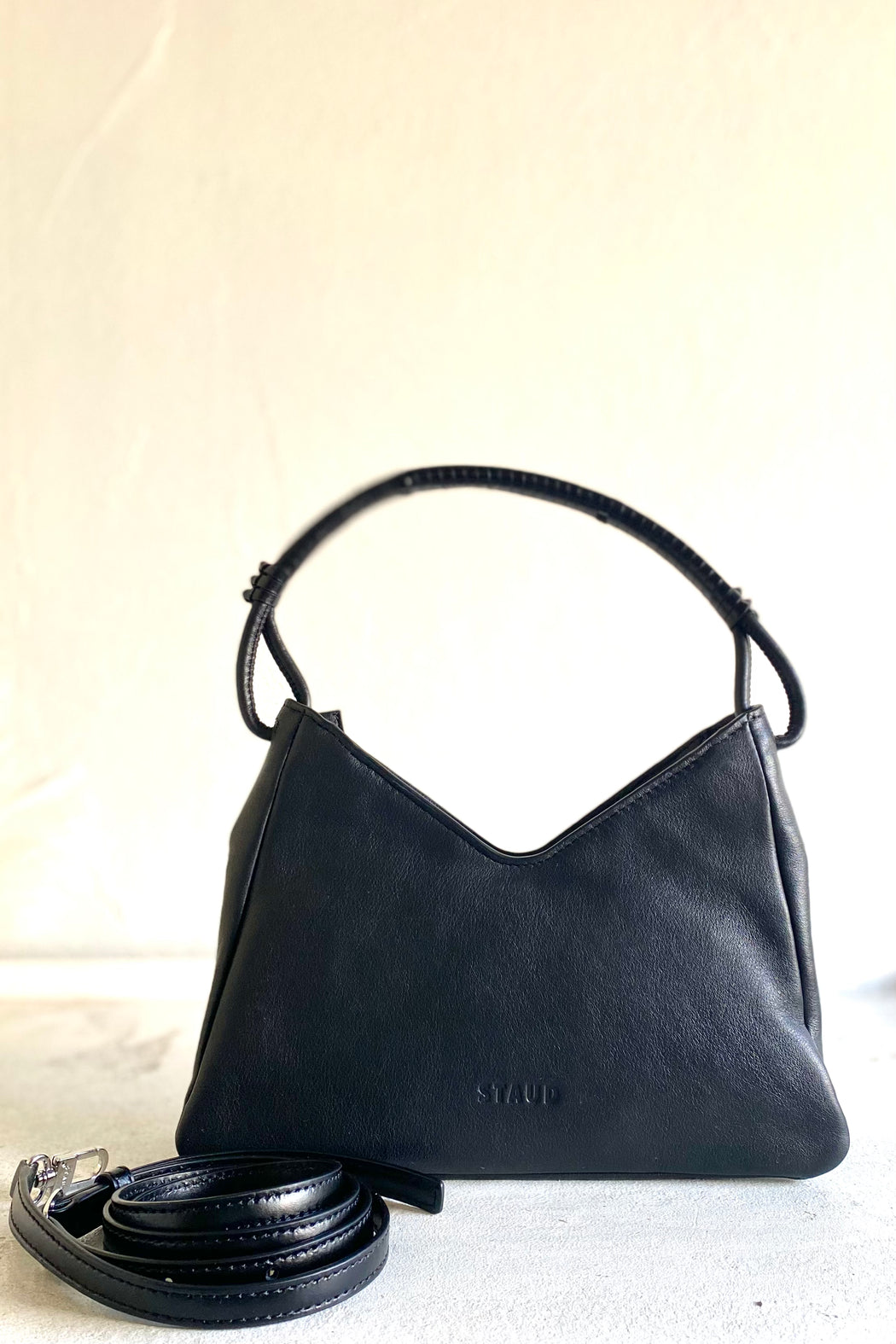 Staud - Valerie Shoulder Bag in Black